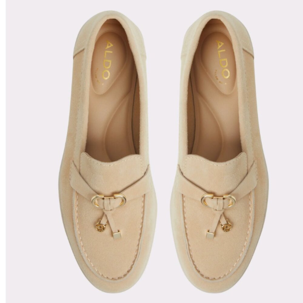 NEW ALDO Women's Creras Loafer Flats Suede Comfort Slip On